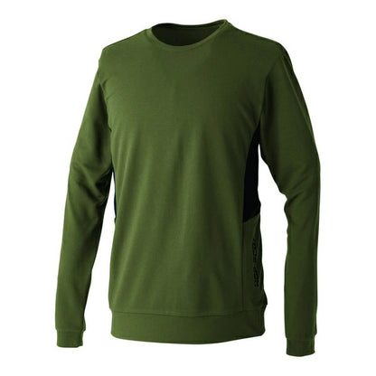 HOP-SCOT 長袖Tシャツ エアライトアークエッジポケット 作業服 作業着 メンズ レディース 春夏 吸汗速乾 軽量 ストレッチ 高通気 消臭 脇ポケット ユニセックス