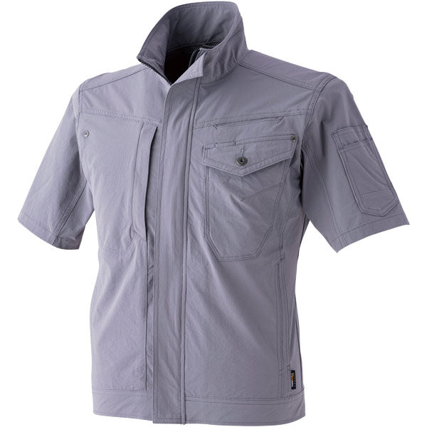 DOGMAN UR コーデュラ2WAYストレッチ半袖ブルゾン メンズ 春夏 半袖ジャケット 作業服 作業着 ストレッチ 軽量 耐摩耗 CORDURA CUC