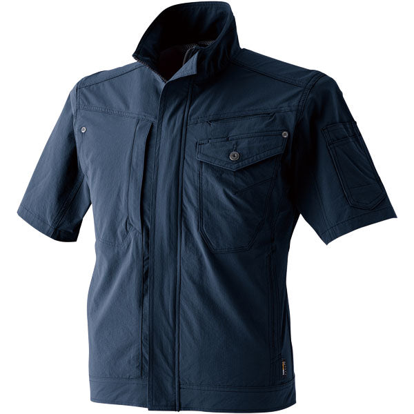 DOGMAN UR コーデュラ2WAYストレッチ半袖ブルゾン メンズ 春夏 半袖ジャケット 作業服 作業着 ストレッチ 軽量 耐摩耗 CORDURA CUC