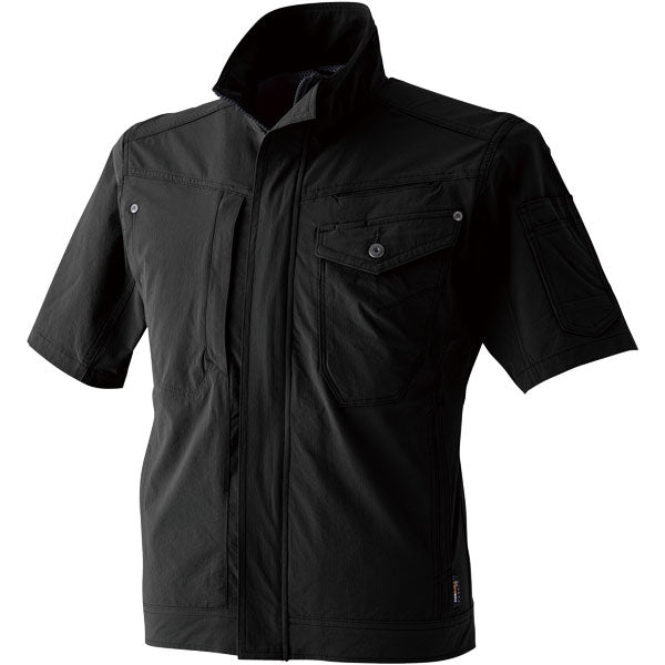 DOGMAN UR コーデュラ2WAYストレッチ半袖ブルゾン メンズ 春夏 半袖ジャケット 作業服 作業着 ストレッチ 軽量 耐摩耗 CORDURA CUC