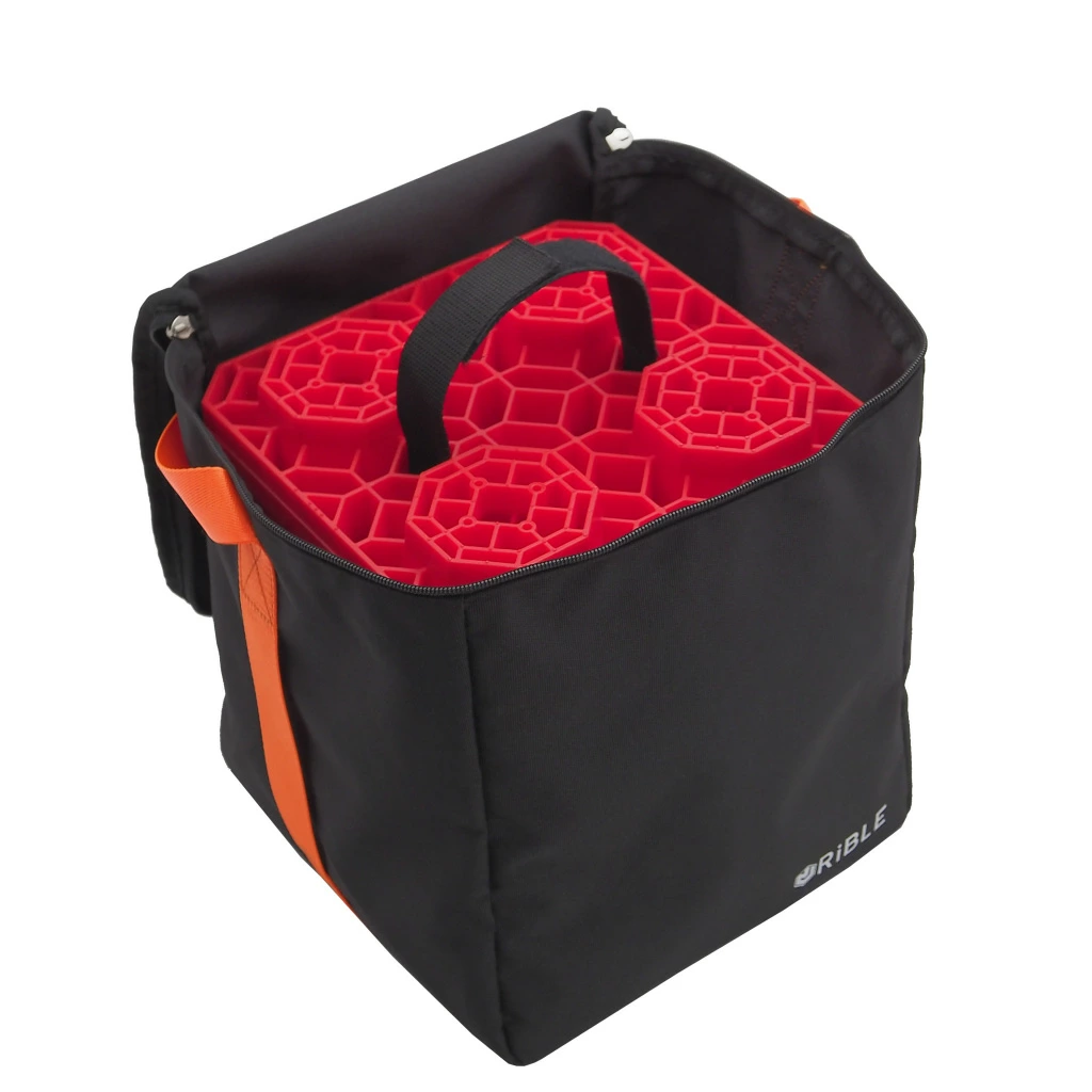 RiBLE RV ストレージバッグ 折りたたみ収納バッグ ブラック（255×255×290mm） outdoor