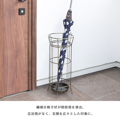 傘立て傘入れアンブレラスタンド玄関かさ収納ヴィンテージ調アンティークシックレトロスチール丈夫北欧コンパクト省スペーススリム水受けトレー付き通気性清潔おしゃれカフェシンプル安定感店舗ナチュラルかわいい一人暮らしブラックazm家具