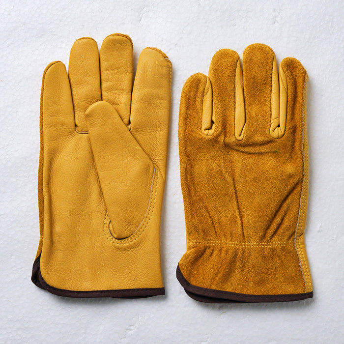 牛革 レザーグローブ 本革 耐久性 防寒 作業用 バイク用 outdoor