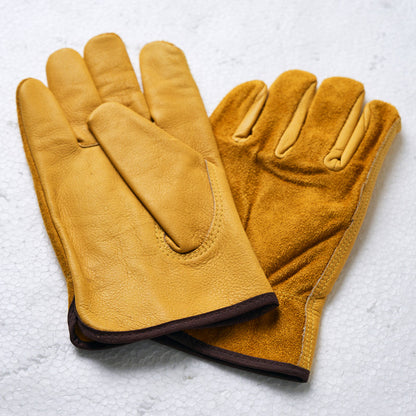 牛革 レザーグローブ 本革 耐久性 防寒 作業用 バイク用 outdoor