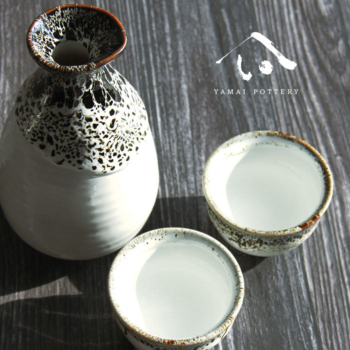 美濃焼 toki minoyaki japan 酒器 セット 酒器セット お猪口 徳利 おちょこ ペア とっくり 天雷改 陶器 手作り 2号 食器 結婚祝い 還暦祝い 祝い 還暦 プレゼント ギフト ギフトセット 食器セット お土産 誕生日 贈り物 お祝い 母の日 父の日 記念日 和食器 洋食器