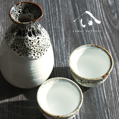 美濃焼 toki minoyaki japan 酒器 セット 酒器セット お猪口 徳利 おちょこ ペア とっくり 天雷改 陶器 手作り 2号 食器 結婚祝い 還暦祝い 祝い 還暦 プレゼント ギフト ギフトセット 食器セット お土産 誕生日 贈り物 お祝い 母の日 父の日 記念日 和食器 洋食器