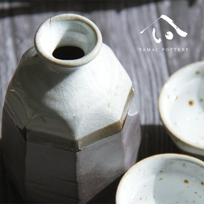 美濃焼 toki minoyaki japan 冷酒器 セット 酒器セット お猪口 冷酒 徳利 おちょこ ペア とっくり ぐい呑み 酒器 陶器 手作り 2号 食器 結婚祝い 還暦祝い 祝い 還暦 プレゼント ギフト ギフトセット 食器セット お土産 誕生日 贈り物 お祝い 母の日 父の日