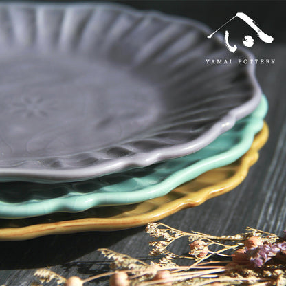 美濃焼 toki minoyaki japan お皿 皿 平皿 器 3点セット 3枚セット セット ペア おしゃれ sara 陶器 手作り 食器 結婚祝い 還暦祝い 祝い 還暦 プレゼント ギフト ギフトセット 食器セット お土産 誕生日 贈り物 お祝い 母の日 父の日 記念日 和食器 洋食器