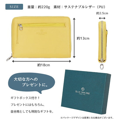 通帳ケース通帳通帳管理通帳ケース印鑑も入るじゃばら蛇腹磁気磁気防止財布長財布さいふサイフパスポートケーススキミング防止スキミング大容量収納ポケット無地プレゼントギフト母の日家計簿家計管理ケース革キャッシュカードお薬手帳小銭bl
