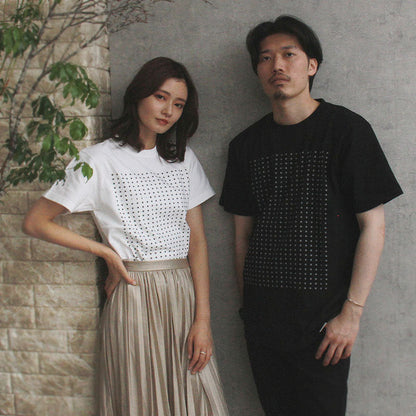 noisycode tシャツ オリジナル レディース メンズ ブランド デザインtシャツ 綿100% 厚手 7.4oz 春 夏 半袖 おしゃれ プルオーバー ドット ロゴ プリント