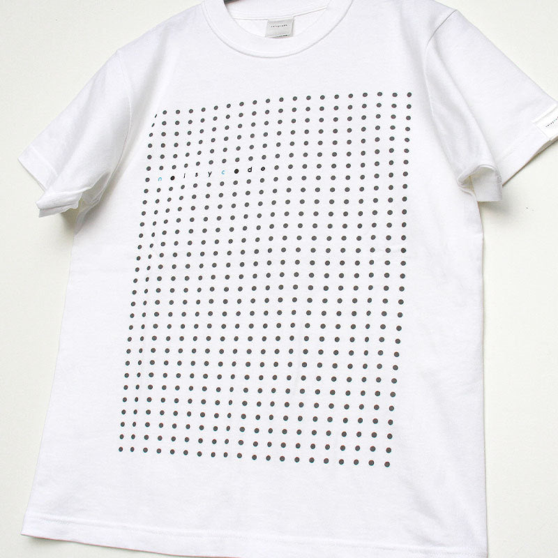 noisycode tシャツ オリジナル レディース メンズ ブランド デザインtシャツ 綿100% 厚手 7.4oz 春 夏 半袖 おしゃれ プルオーバー ドット ロゴ プリント