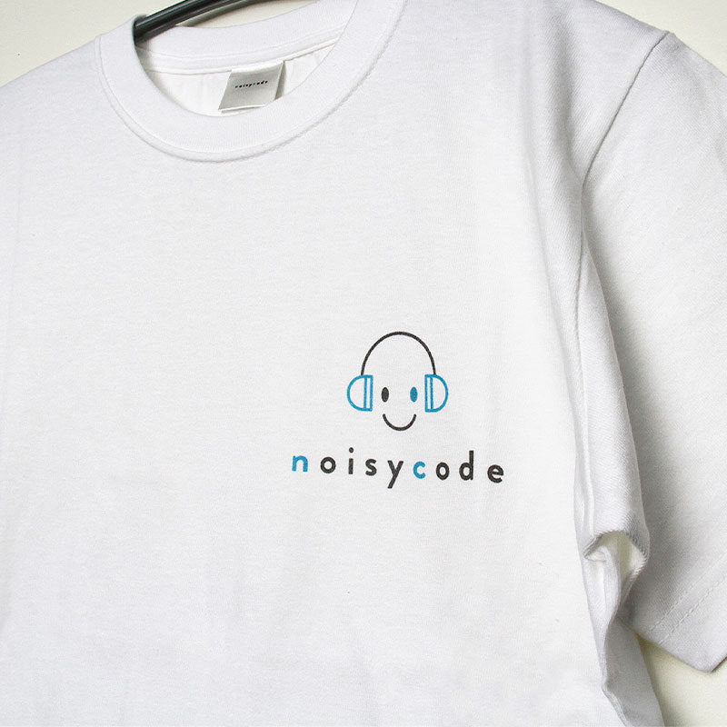 noisycode tシャツ オリジナル レディース メンズ ブランド デザインtシャツ 綿100% 厚手 7.4oz 春 夏 半袖 おしゃれ プルオーバー ヘッドホン