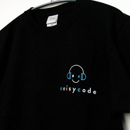 noisycode tシャツ オリジナル レディース メンズ ブランド デザインtシャツ 綿100% 厚手 7.4oz 春 夏 半袖 おしゃれ プルオーバー ヘッドホン