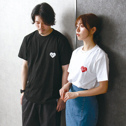 noisycode tシャツ ワンポイント オリジナル レディース メンズ ブランド デザインtシャツ ペア 綿100% 半袖 おしゃれ プルオーバー プリント ロゴ 文字 英字 プ