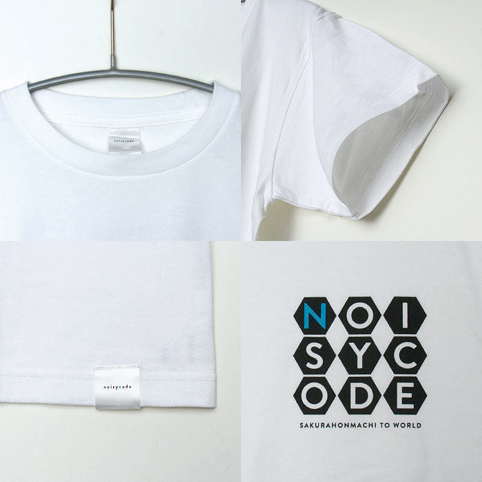 noisycode tシャツ オリジナル レディース メンズ ブランド デザインtシャツ ペア 綿100% 半袖 おしゃれ プルオーバー プリント ロゴ 文字 英字 プルオーバー