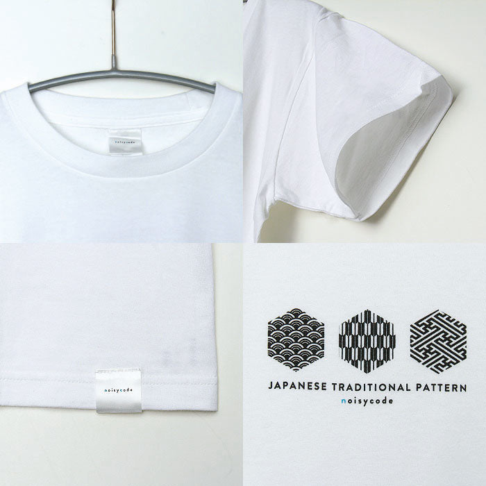 noisycode 日本 Japanese pattern japan 和柄 和 お土産 土産 omiyage おみやげ tシャツ オリジナル レディース メンズ ブランド デザインtシャツ ペア 綿100%