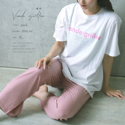 noisycode Tシャツ シャツ レディース 綿100% 綿 コットン100 メンズ 長袖 ロゴ ロゴTシャツ オリジナル オーバーサイズ デザイン 部屋着 ルームウェア ペア 家