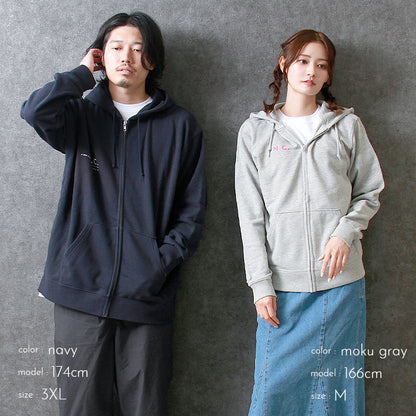noisycode トップス パーカー ジップパーカー オリジナル レディース メンズ ブランド デザインパーカー プリント ロゴパーカー ペア 綿100% 長袖 おしゃれ
