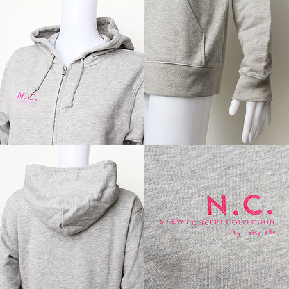 noisycode トップス パーカー ジップパーカー オリジナル レディース メンズ ブランド デザインパーカー プリント ロゴパーカー ペア 綿100% 長袖 おしゃれ