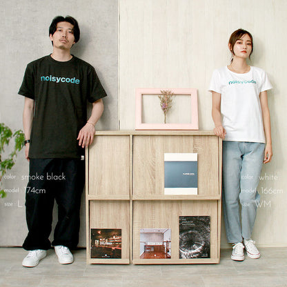 noisycode tシャツ キッズ 女の子 男の子 オリジナル ブランドロゴ ブランド 家族 お揃い デザインtシャツ ペア 綿100% 半袖 おしゃれ プルオーバー プリント