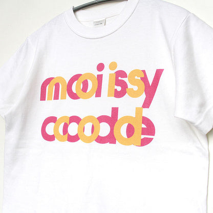 noisycode tシャツ オリジナル レディース メンズ ブランド デザインtシャツ 綿100% 厚手 7.4oz 春 夏 半袖 おしゃれ プルオーバー プリント ロゴ