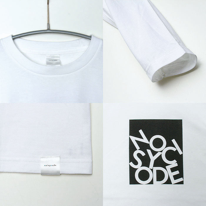 noisycode tシャツ ロゴTシャツ オリジナル レディース メンズ ブランド デザインtシャツ ペア 綿100% 長袖 おしゃれ プルオーバー プリント ロゴ 文字 英字
