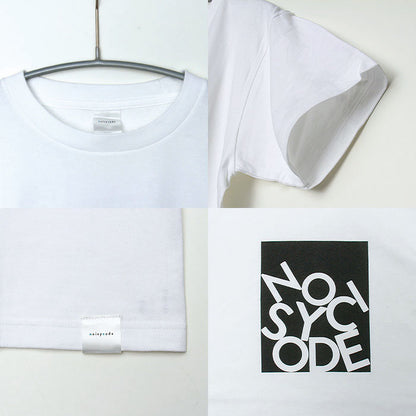 noisycode tシャツ ロゴTシャツ オリジナル レディース メンズ ブランド デザインtシャツ ペア 綿100% 半袖 おしゃれ プルオーバー プリント ロゴ 文字 英字