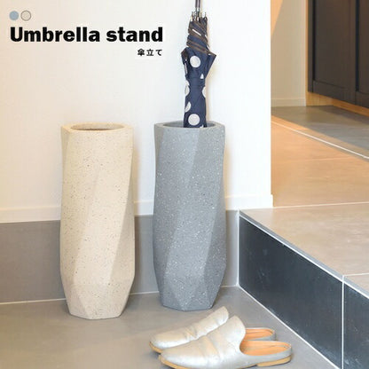 傘立ておしゃれ陶器スリム屋外北欧コンパクト白アイボリーグレー安いシンプル玄関省スペースアンブレラスタンドカフェ店舗高級感石韓国韓国雑貨かわいいナチュラル一人暮らしazm家具