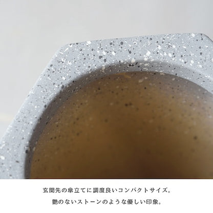 傘立ておしゃれ陶器スリム屋外北欧コンパクト白アイボリーグレー安いシンプル玄関省スペースアンブレラスタンドカフェ店舗高級感石韓国韓国雑貨かわいいナチュラル一人暮らしazm家具