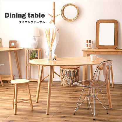 ダイニングテーブル木製ダイニングテーブルデスクコンパクト幅120cm省スペース２人用３人用小さめ壁寄せ壁付け曲線コーナー用リビングワンルーム角丸半円円丸シンプル北欧木製天然木韓国インテリアナチュラルおしゃれhelppo