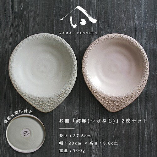 美濃焼tokiminoyakijapanお皿皿平皿器大皿大きい大きめ2点セット2枚セットセットペアおしゃれ桜柄sara陶器