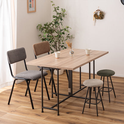 丸型丸椅子円形ラウンドアンティークチェアモダングリーングレースツール椅子イスいすおしゃれコーデュロイスチール軽量