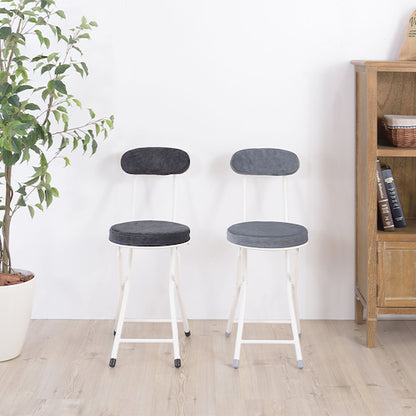 丸椅子フォールディングチェア背付き背もたれクッション付折りたたみ式折畳折りたたみ式折りたたみチェア北欧腰掛けスツールダイニングチェア折りたたみ椅子折りたたみ折り畳みフォールディングおしゃれスツールクッション隙間収納いすイス