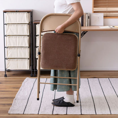 アメリカンヴィンテージパイプチェア折りたたみ椅子おしゃれシンプルかわいいナチュラル北欧隙間収納スリムコンパクト来客キッチンリビングダイニングチェアフォールディングチェア