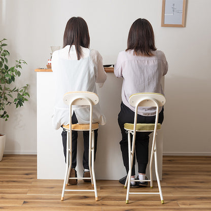 丸椅子フォールディングチェア背付き背もたれクッション付折りたたみ式折畳折りたたみ式折りたたみチェア北欧腰掛けスツールダイニングチェア折りたたみ椅子折りたたみ折り畳みフォールディングおしゃれスツールクッション隙間収納いすイス