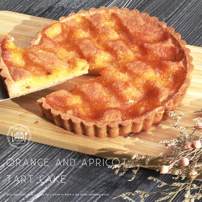 タルトケーキ ホールケーキ ケーキ オレンジ タルト あんず あんずタルト 杏 フルーツタルト オレンジとあんずのタルトケーキ フルーツ 生菓子 スイーツ